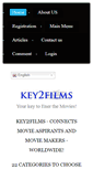 Mobile Screenshot of key2films.com